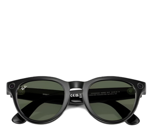 Meta Ray-Ban Headliner - Low Bridge Fit (Plano Green/Shiny Black) - 1322493 - zdjęcie 6